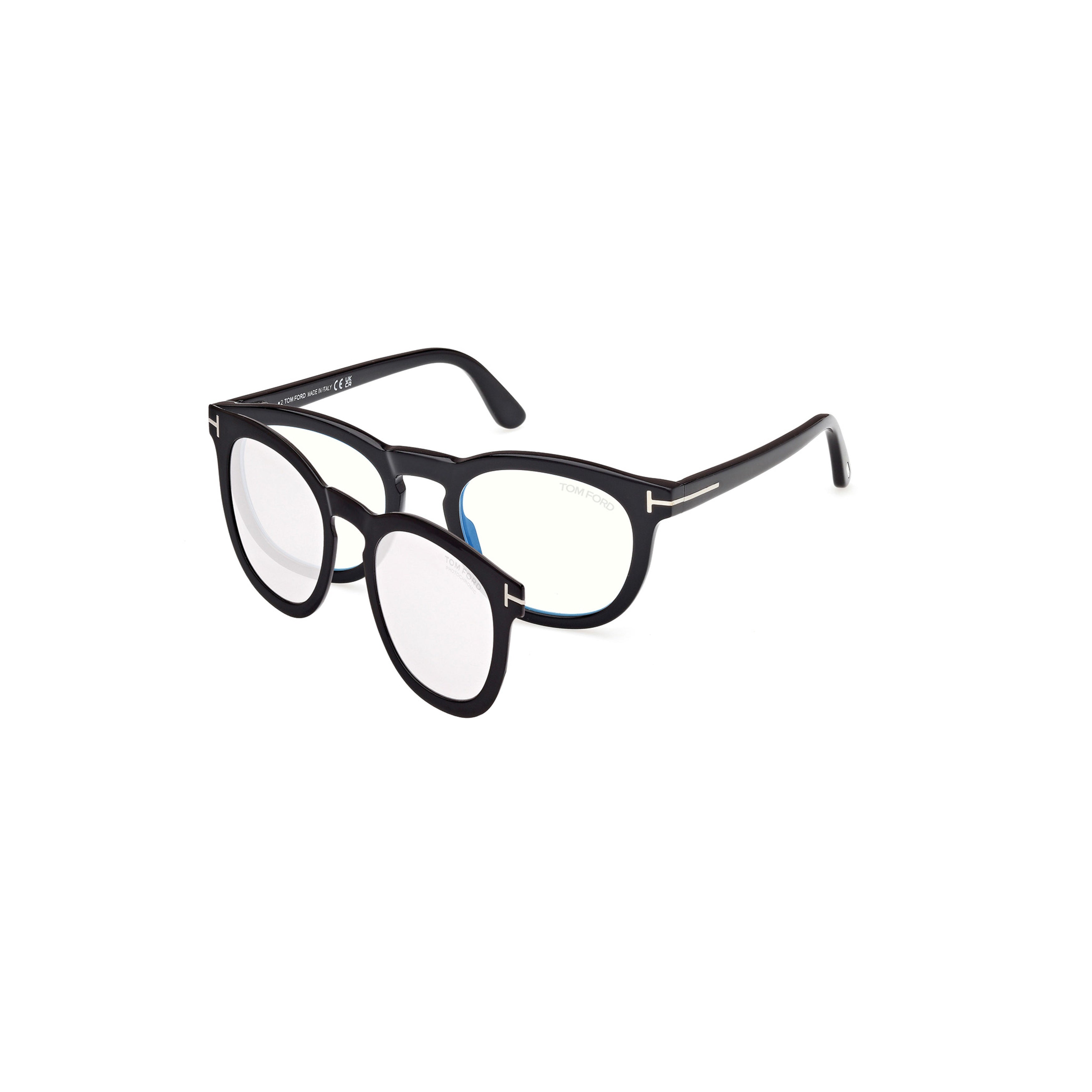 Ft5993-B Rounded Rectangular Acetate Eyeglasses