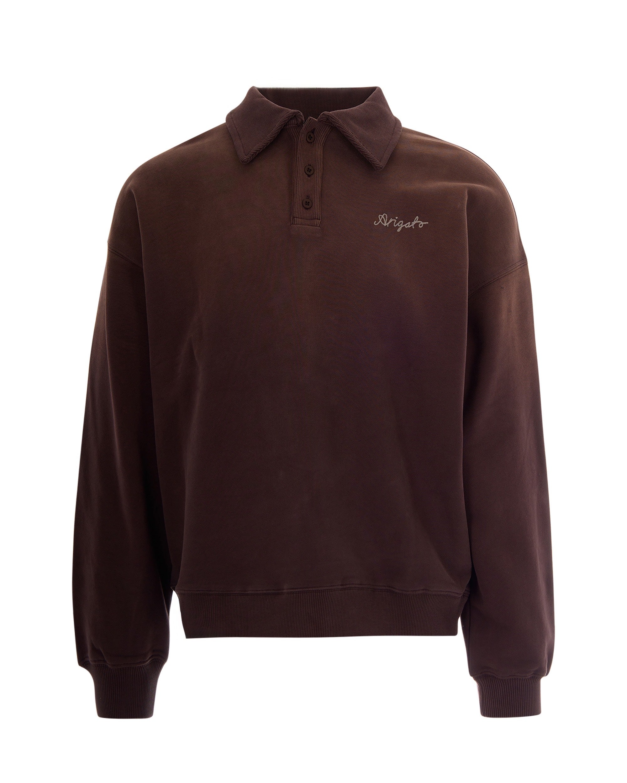 Maze Dark Brown Knit Shirt