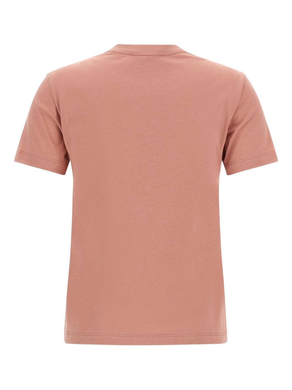 Custom Printed Pink Cotton T-Shirt