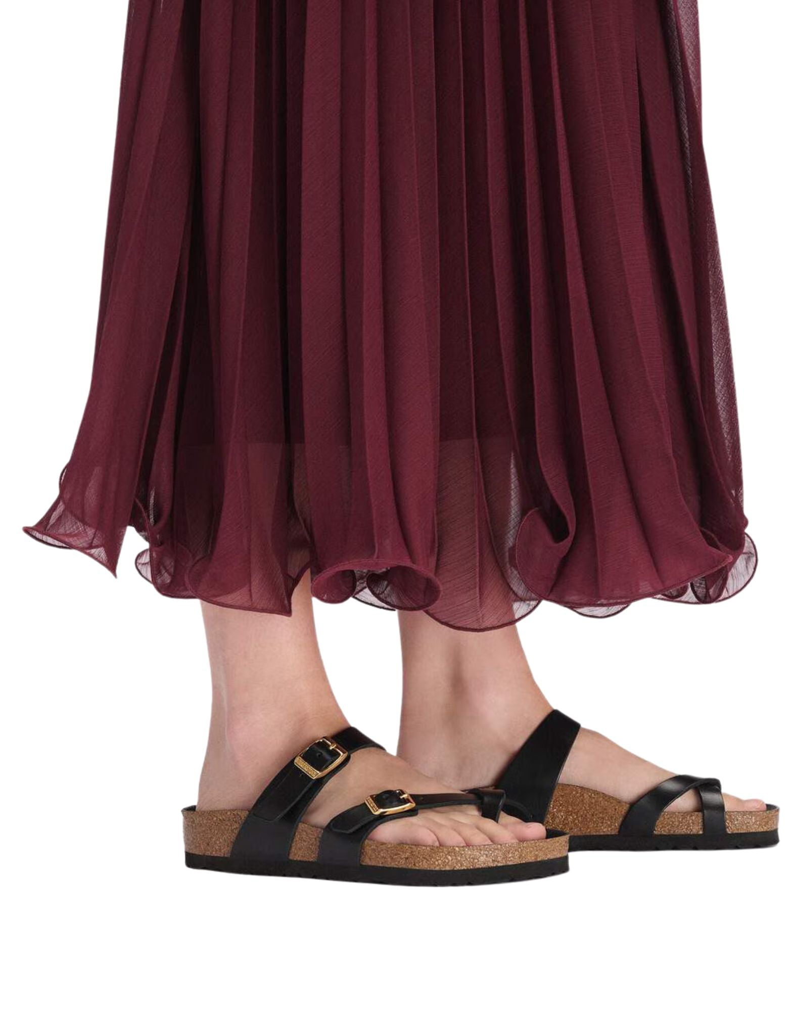 Mayari Women’s Black Leather Sandals