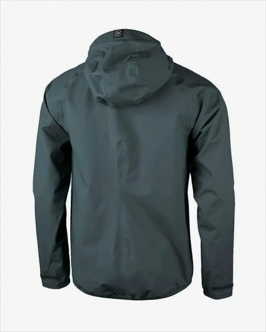 Grey Jacket with Front Zipper