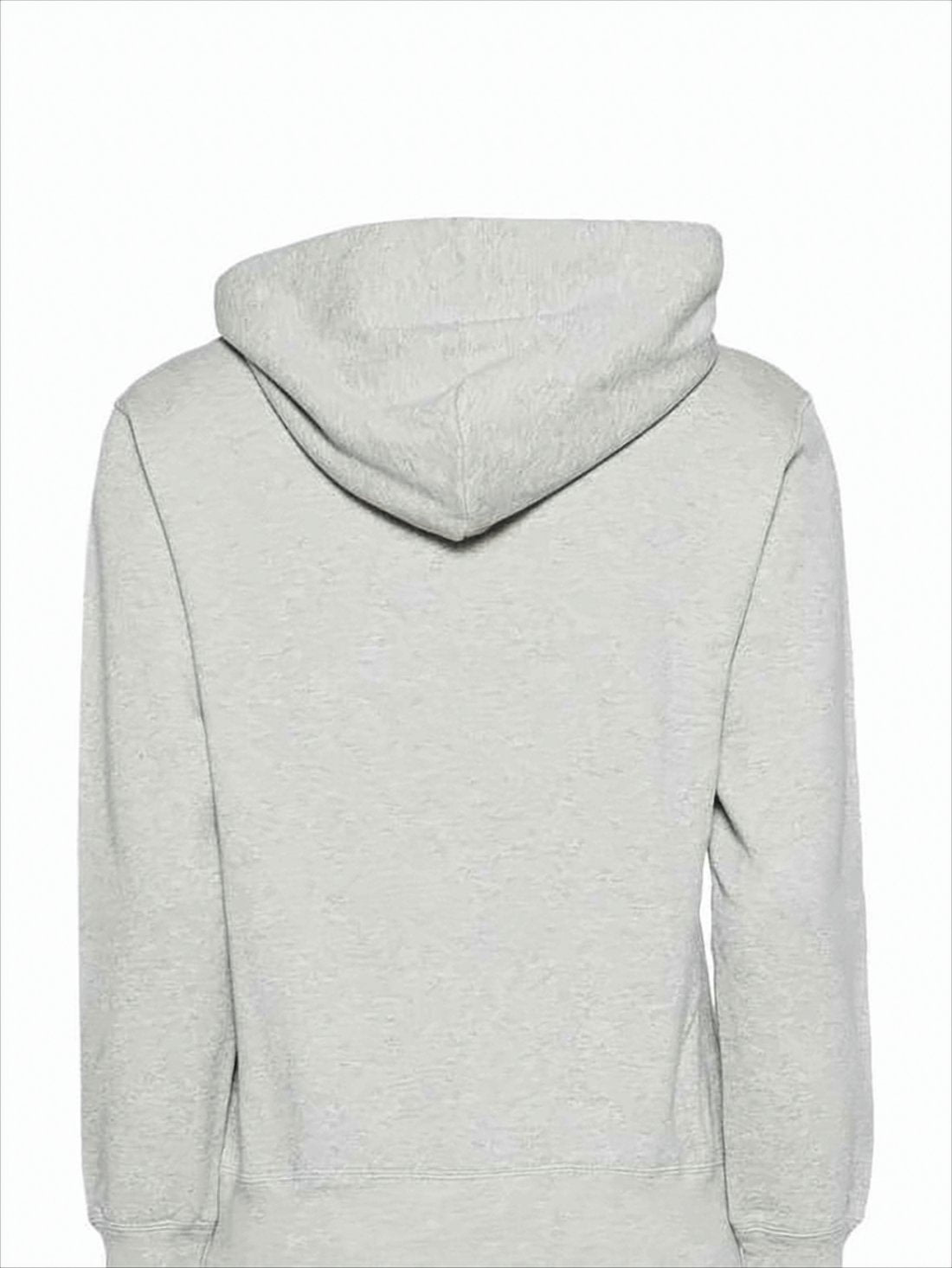 Light Grey Cotton Hoodie