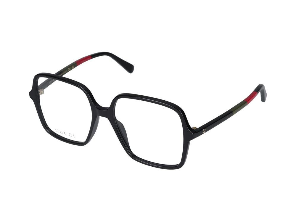 Eyeglasses GG1003O 008 Black Black Transpare 53/16/140