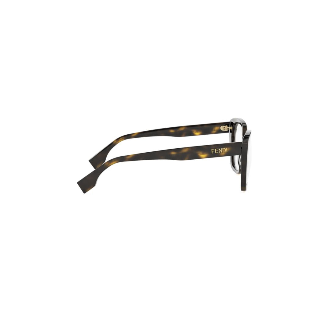 Fe50127i Oversized Square Tortoiseshell Frame Eyeglasses