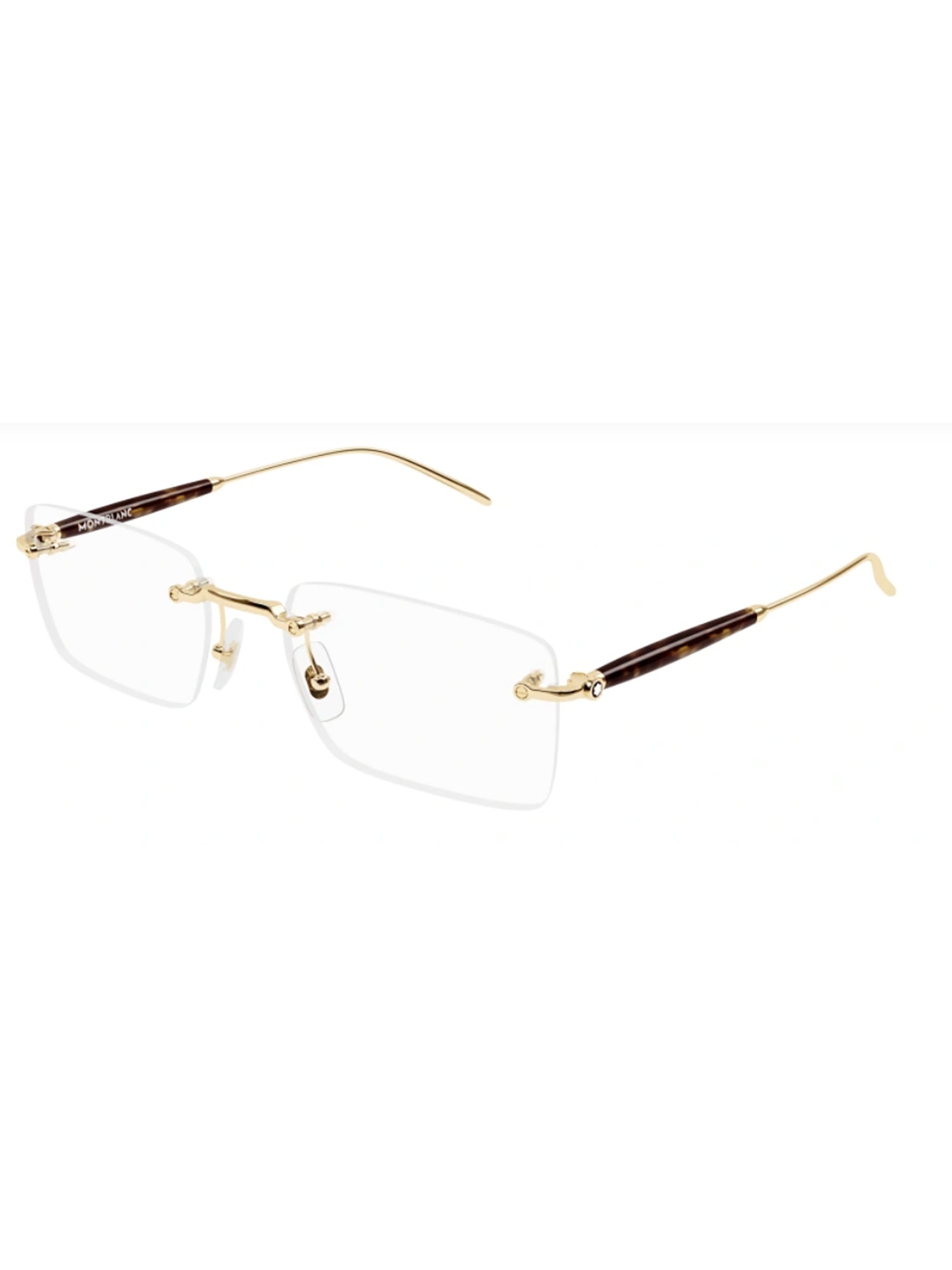 Metallic Optical Frames with Tortoiseshell Temples