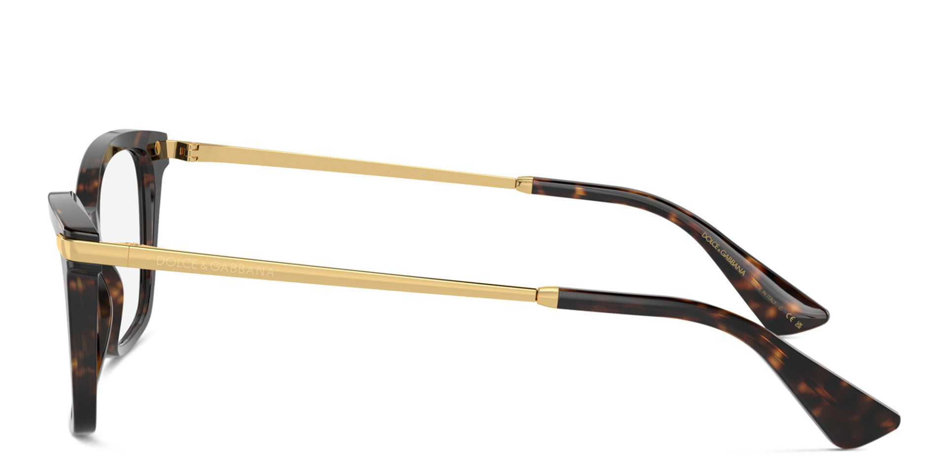 Dg 3347 Farfalla-Shaped Sunglasses With Tortoiseshell Frame