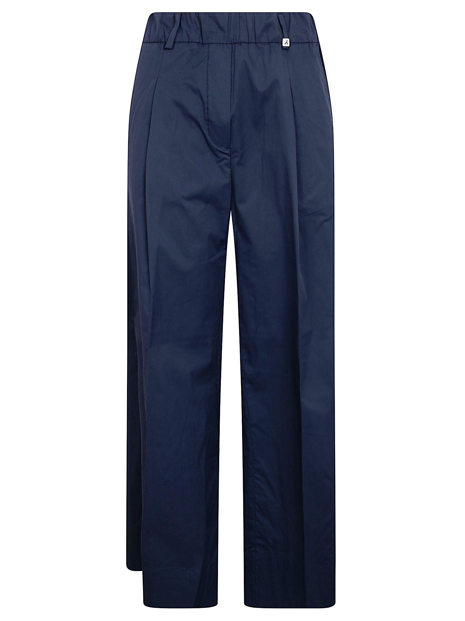 Straight-Leg Trousers with Relaxed Fit and Tailored Details