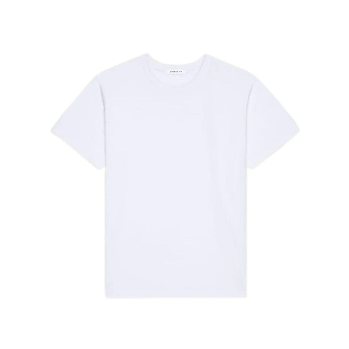 White T-Shirt with Bold Text Detail