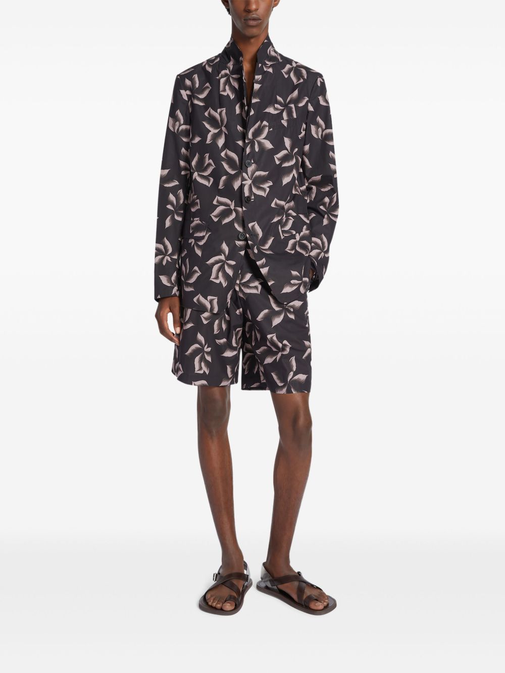 Cedar Brown Button-Up Jacket