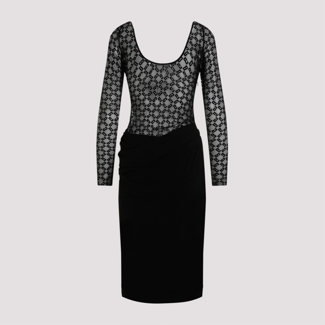 Fitted Womenãƒæ’Ã‚Â¢Ãƒâ¢Ã¢Â‚¬Å¡Ã‚Â¬Ãƒâ¢Ã¢Â‚¬Å¾ã‚Â¢S Dress With Semi-Sheer Bodice
