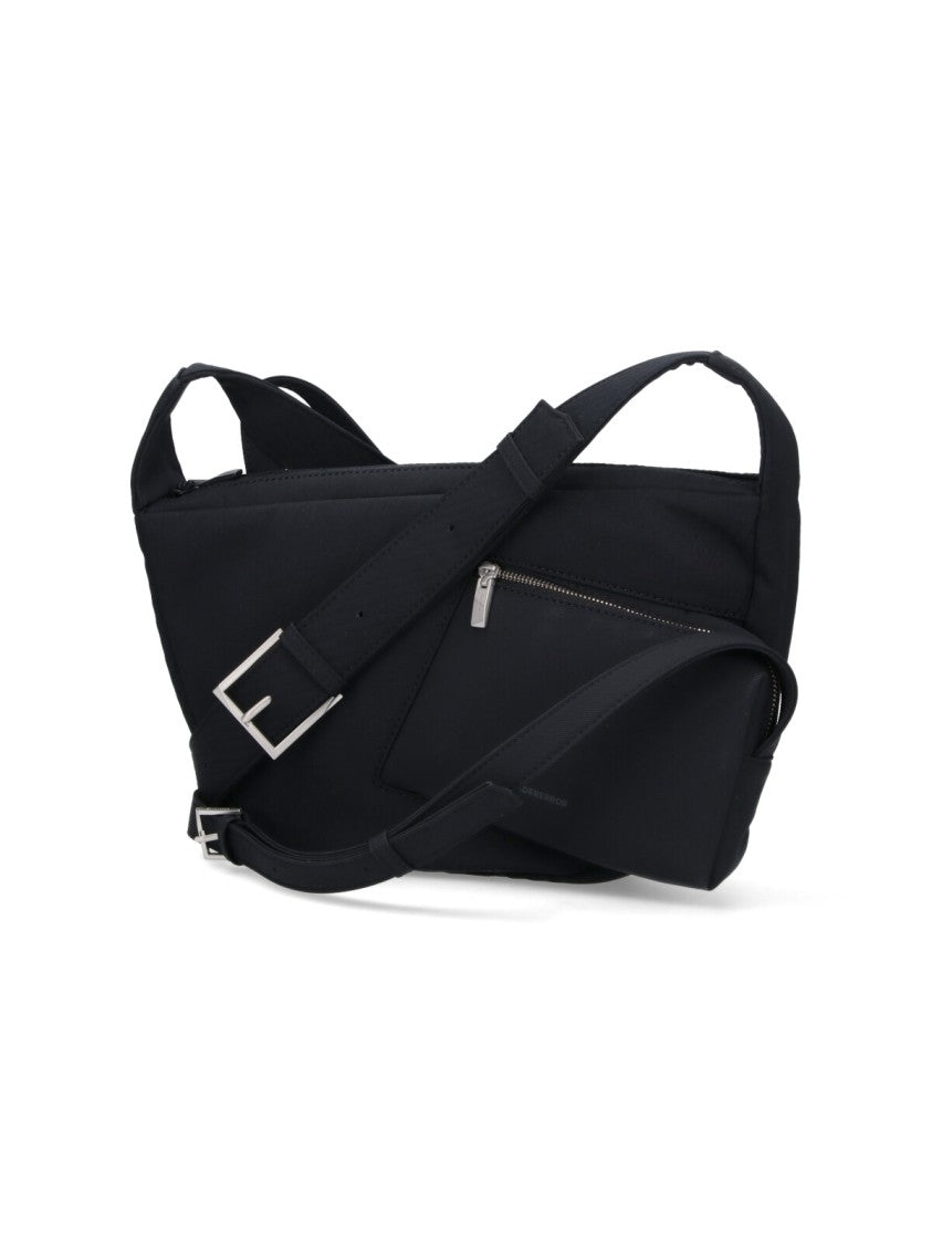 Minimalist Black Bag With Structured Silhouette