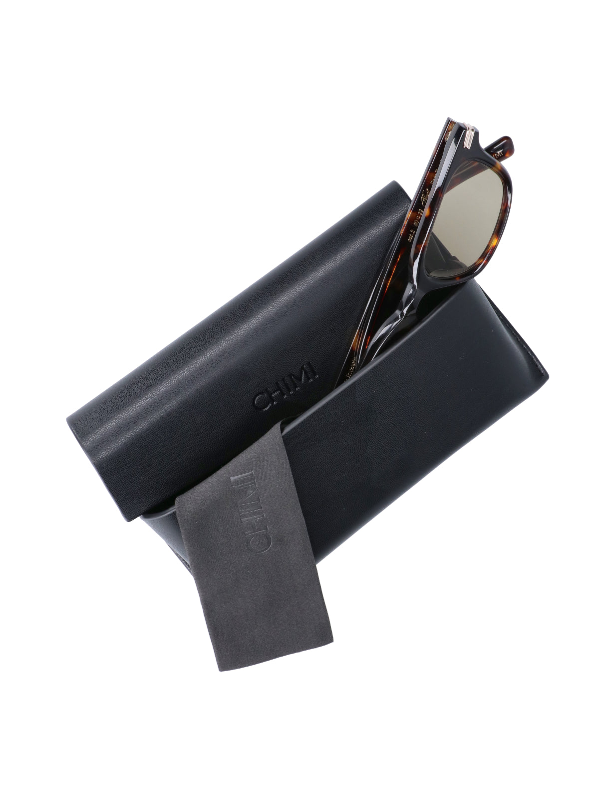 Brown Noct Tortoiseshell Rectangular Polarized Sunglasses