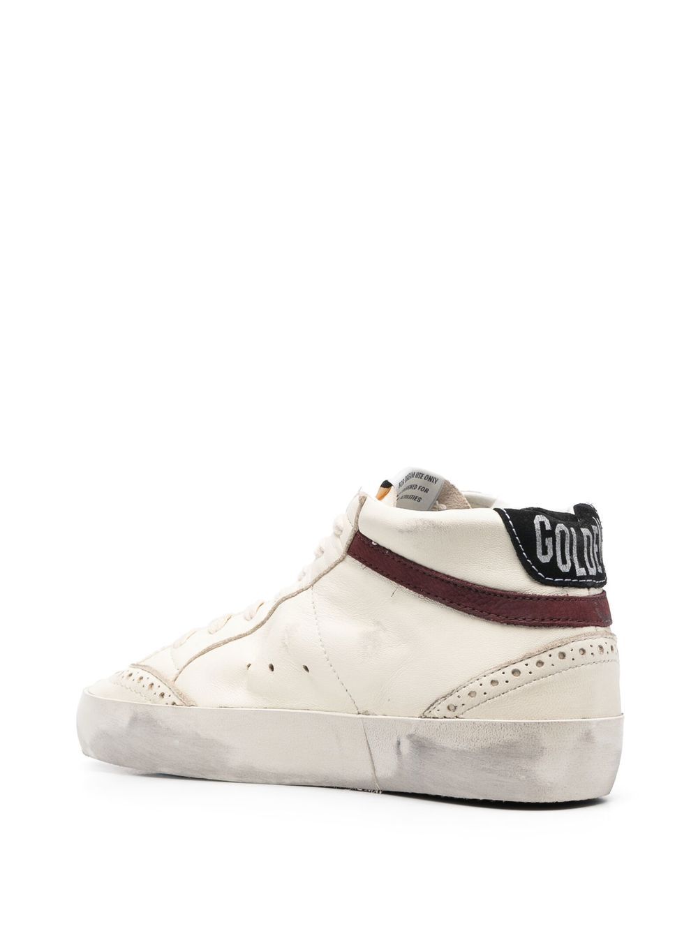 Mid-Top Sneakers with Silk