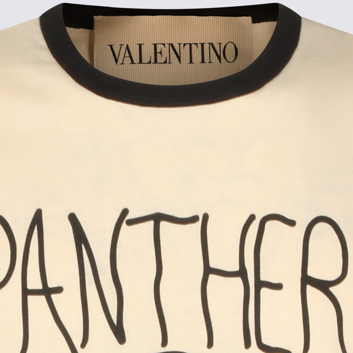 Beige Cotton T-Shirt
