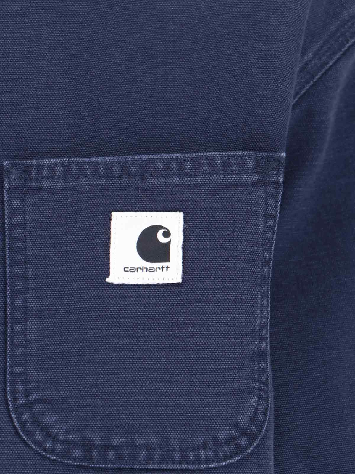 "Og Michigan" Jacket, In Blue Organic Cotton