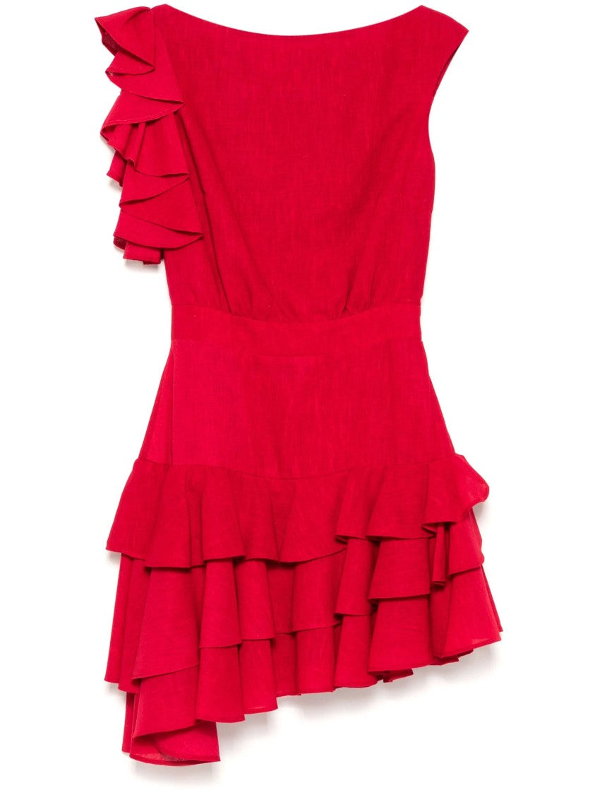 Linen Short Dress