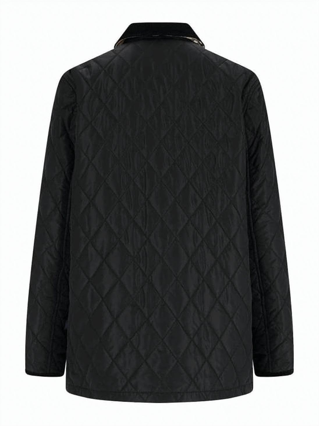 Quilted Nylon Half Jacket