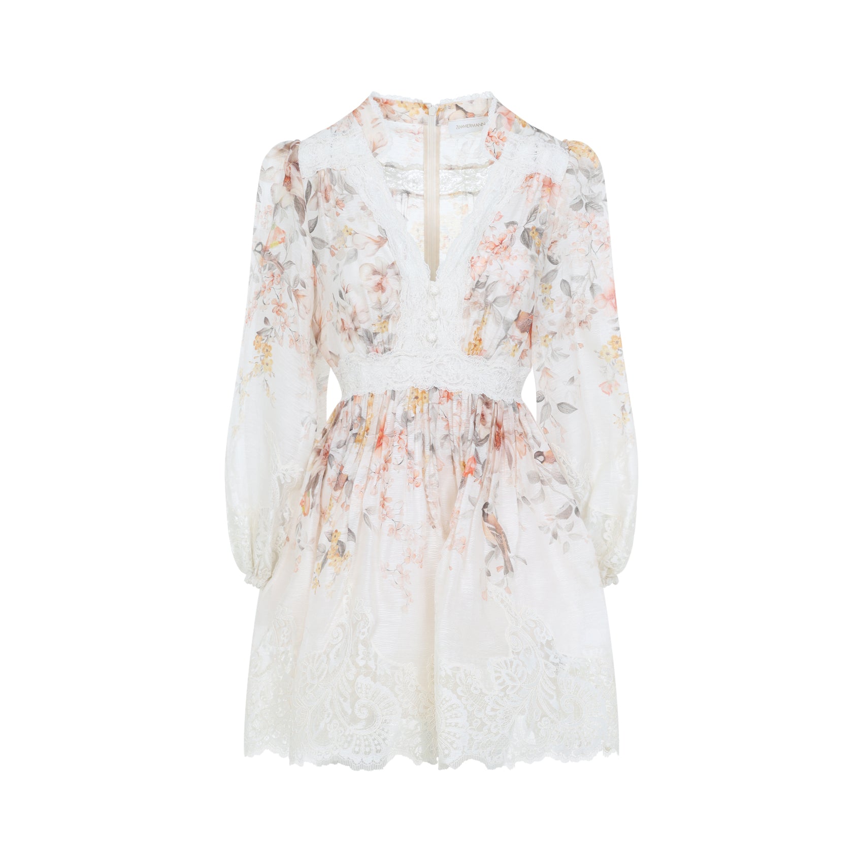 Floral Print Mini Dress