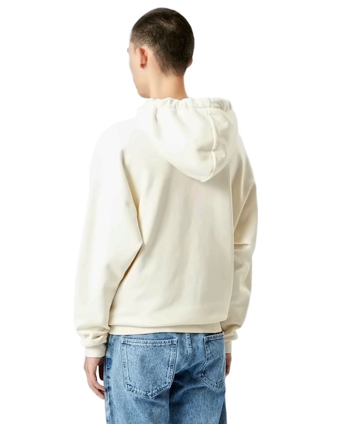 Relaxed-Fit Hoodie with Adjustable Drawstring