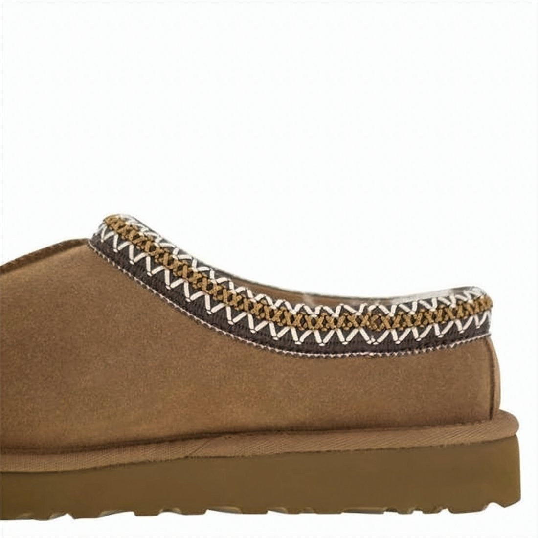 Suede Slip-On Mules with Textured EVA Sole
