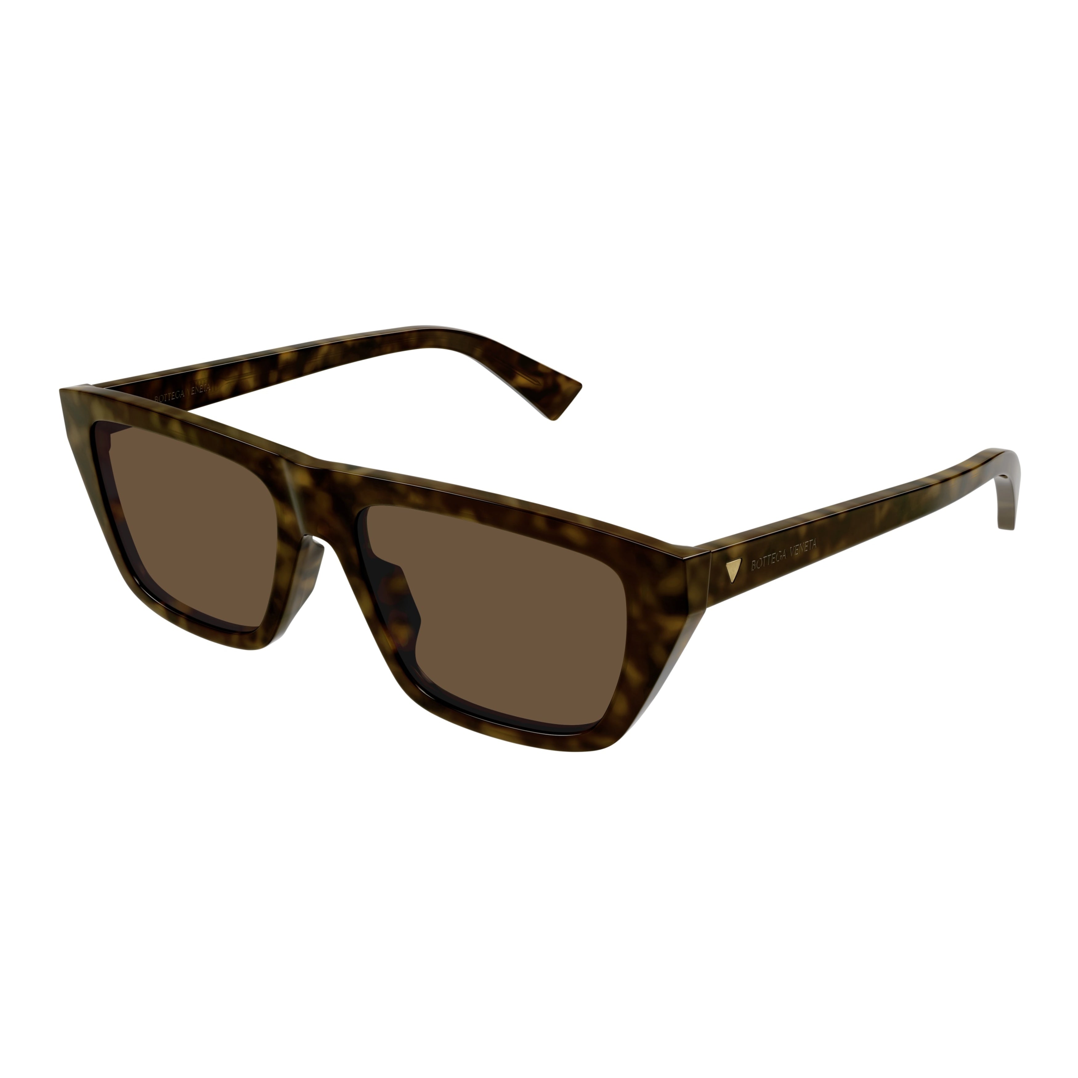 Bv1291s Bold Angular Tortoiseshell Sunglasses