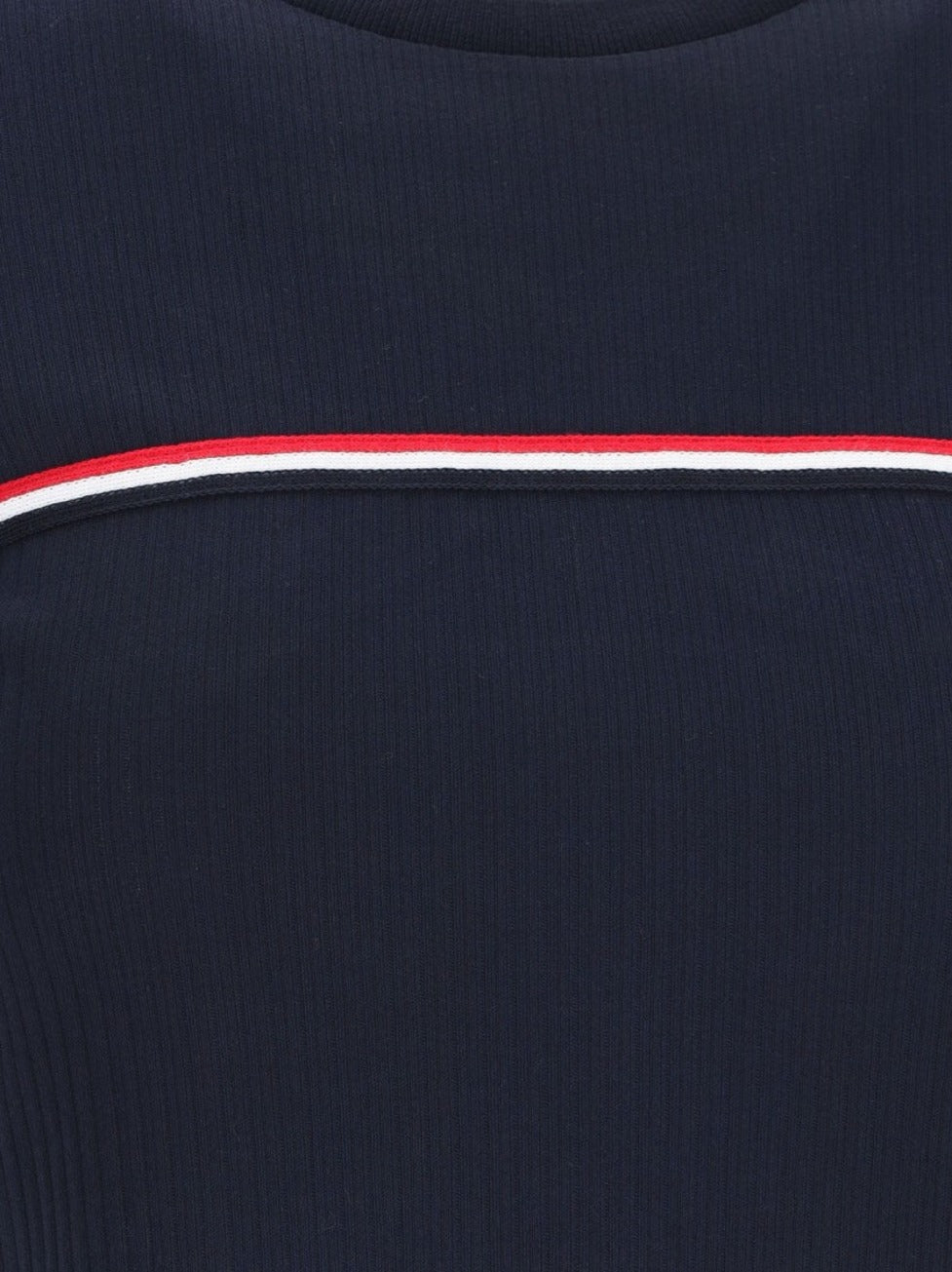 "Three Stripes" Logo T-Shirt – Blue