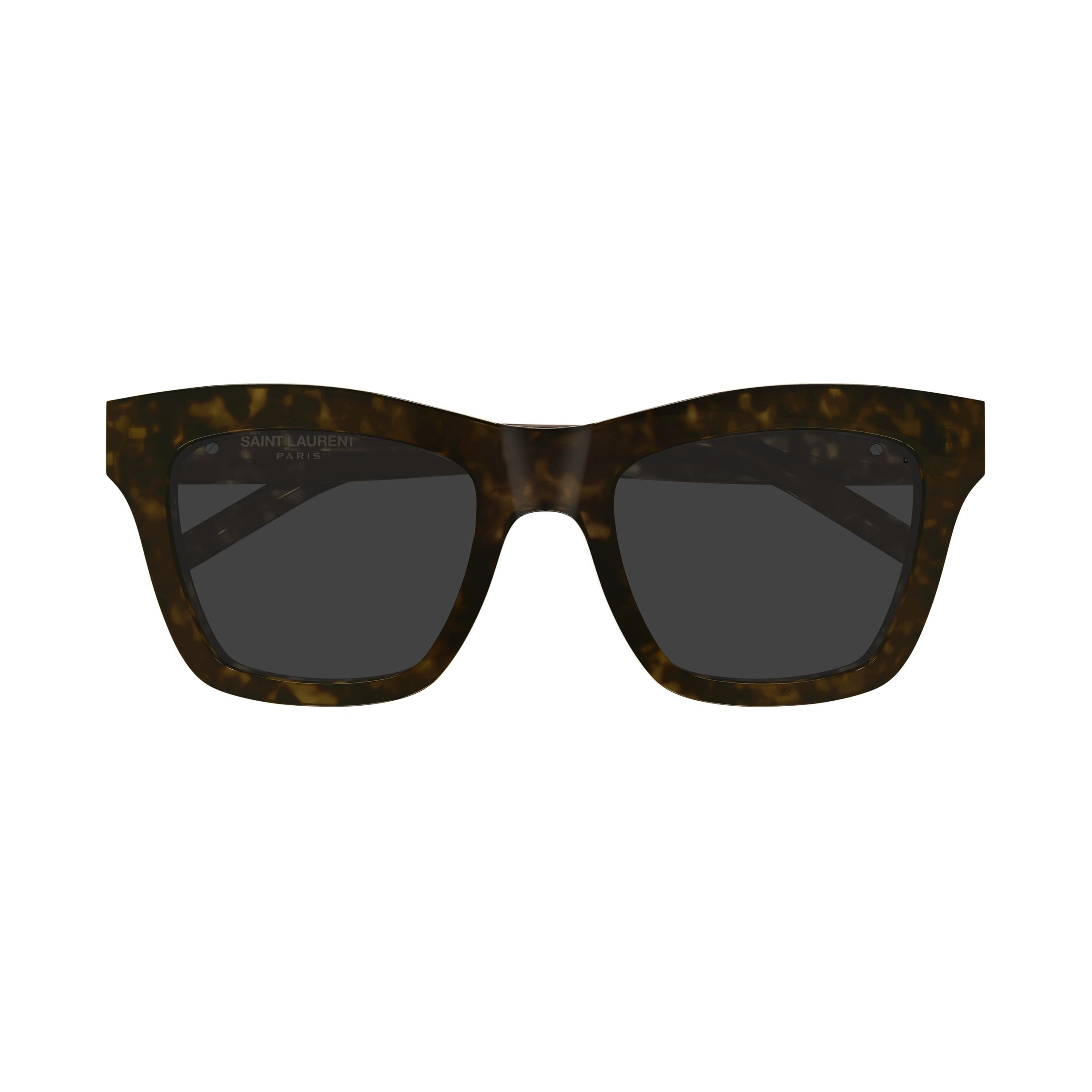 Oversized Tortoiseshell Sunglasses with Silver-tone Logo Detail