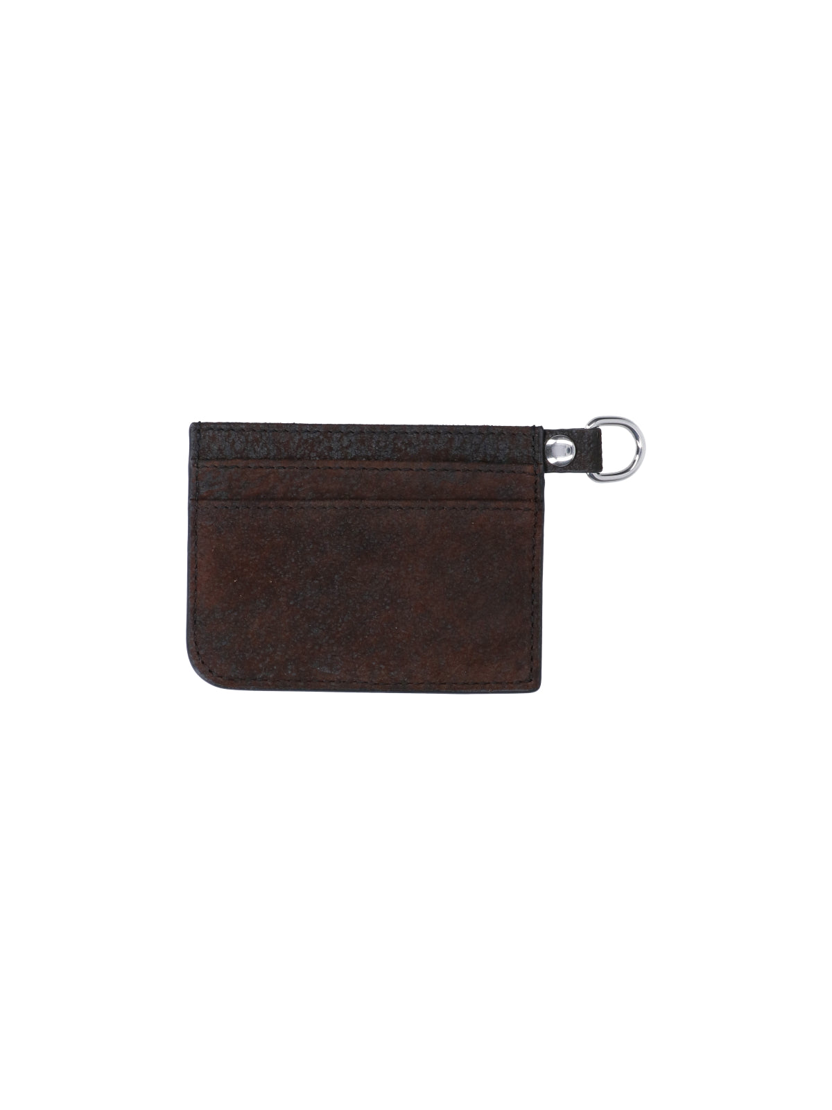 Dark Brown Orb Lamb Leather Cardholder