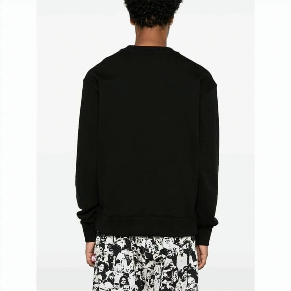Bold Graphic Long-Sleeve Black Sweatshirt From Kenzo