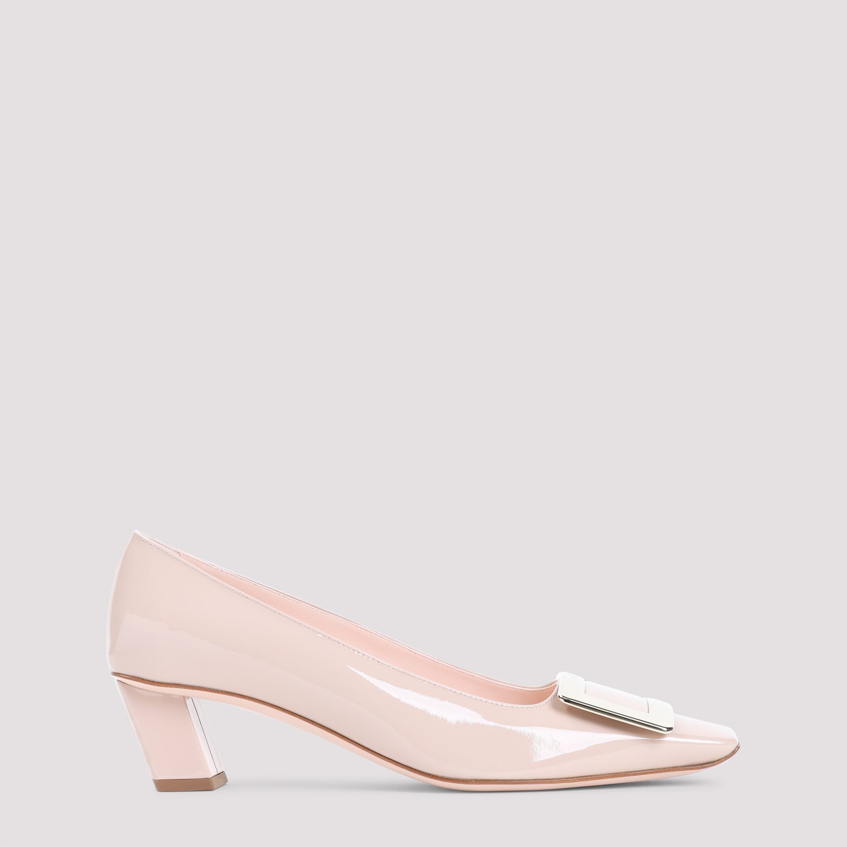 Nude Calf Leather Pumps
