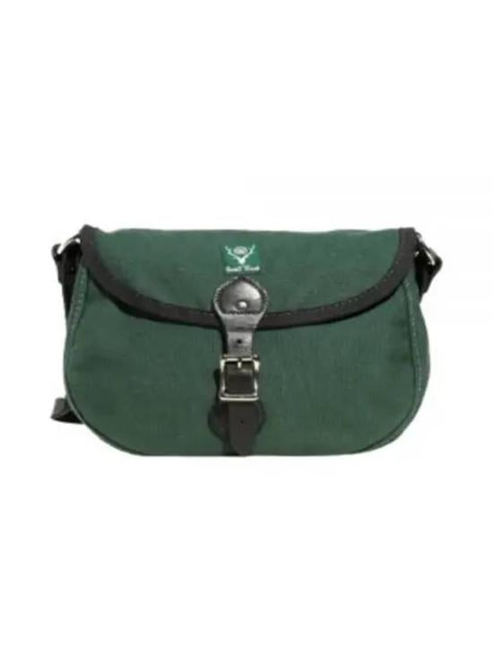 Compact Crossbody Bag with Flap Closure