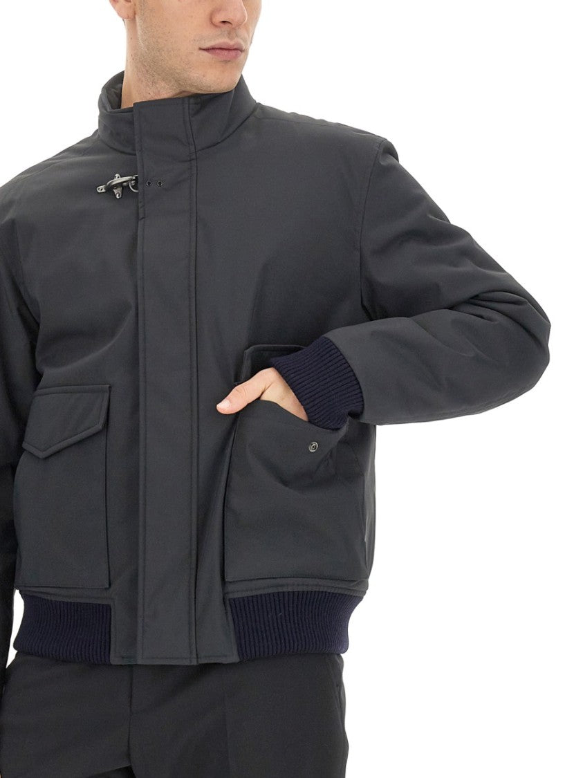 Nylon Bomber Jacket