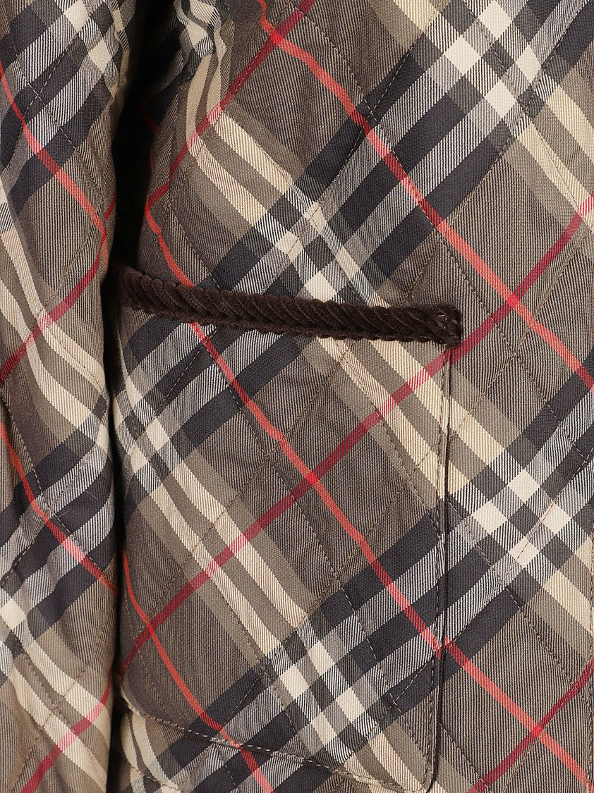 Plaid Pattern Jacket