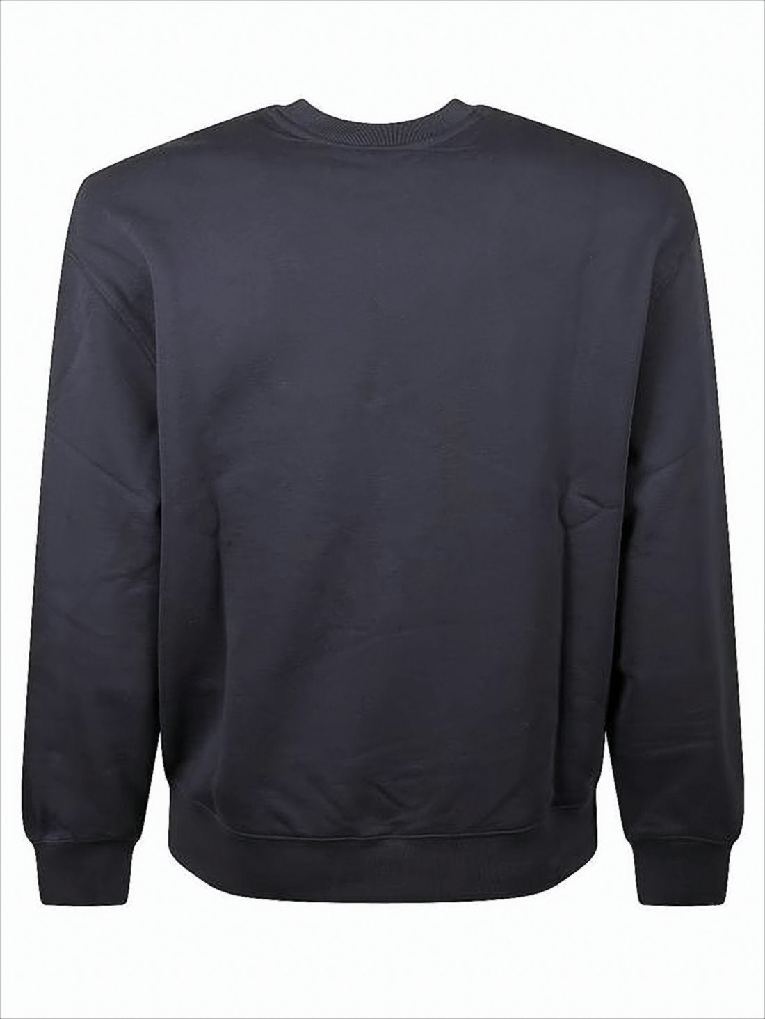 Handwritten Logo Sweatshirt With Classic Crew Neckline
