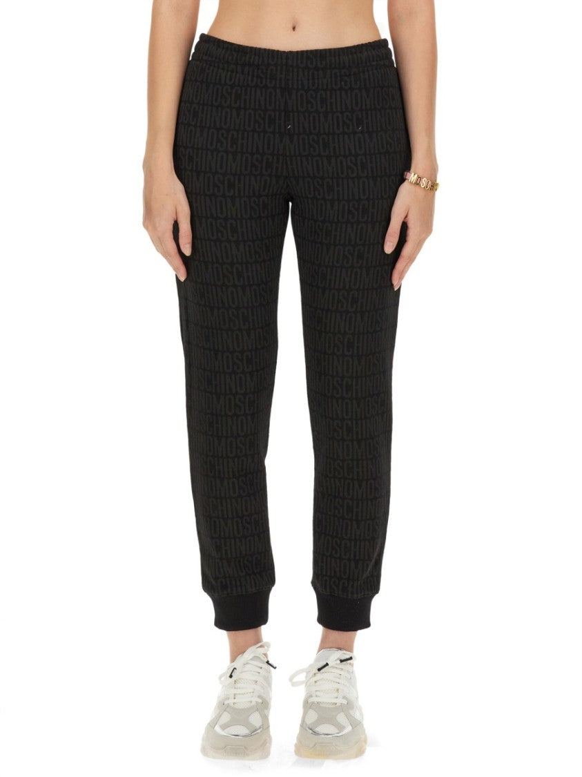 Relaxed-Fit Black Jogging Pants