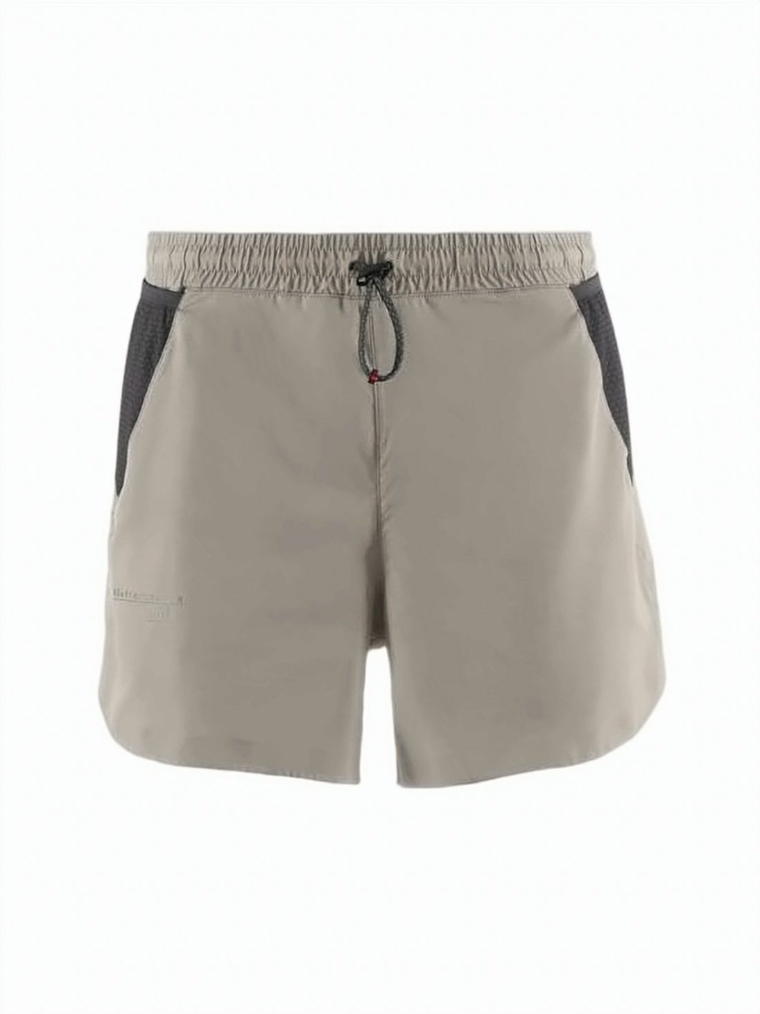 Streamlined Men's Shorts with Contrasting Mesh Panels