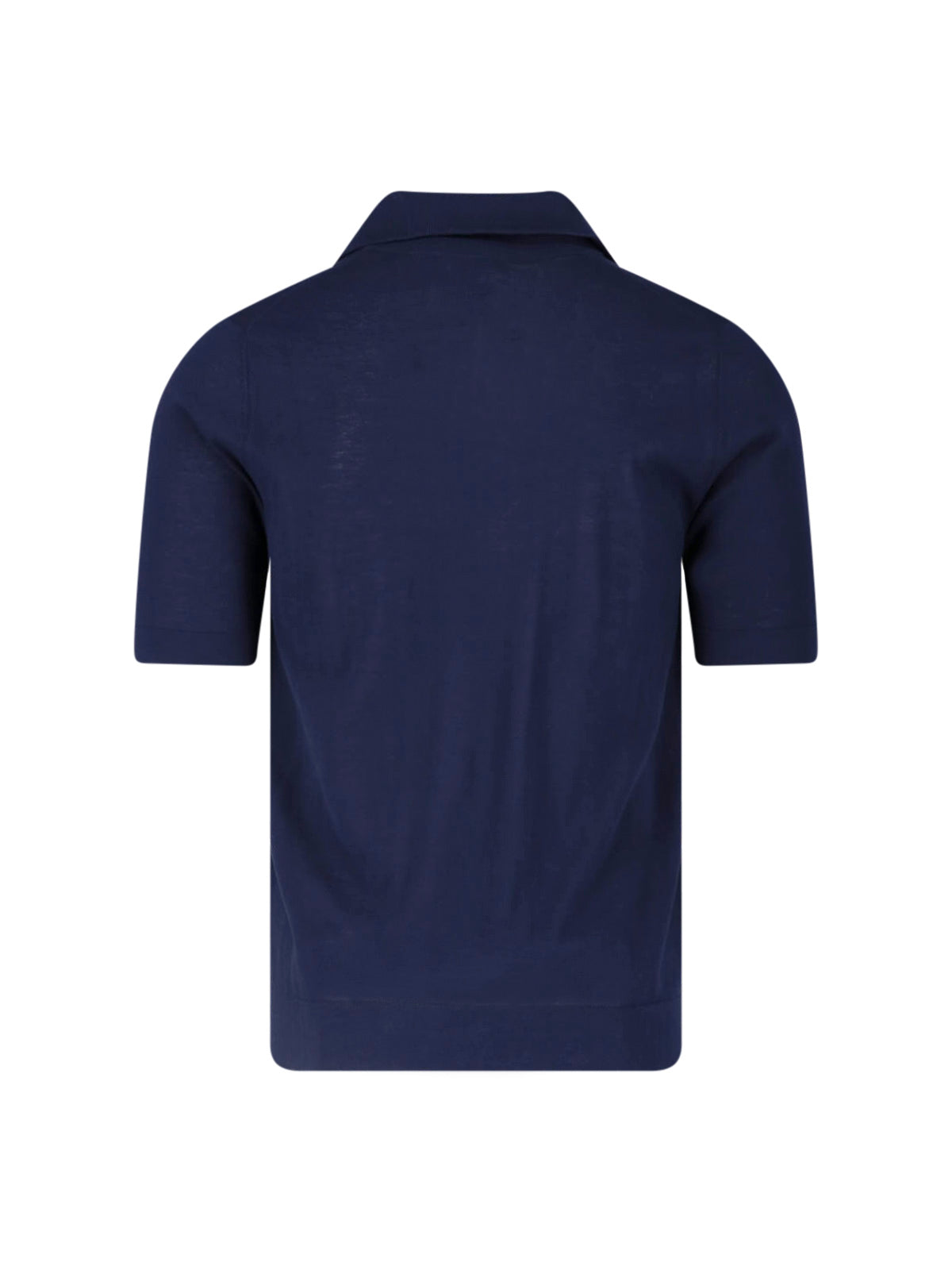 Navy Blue Classic Cotton Polo Shirt