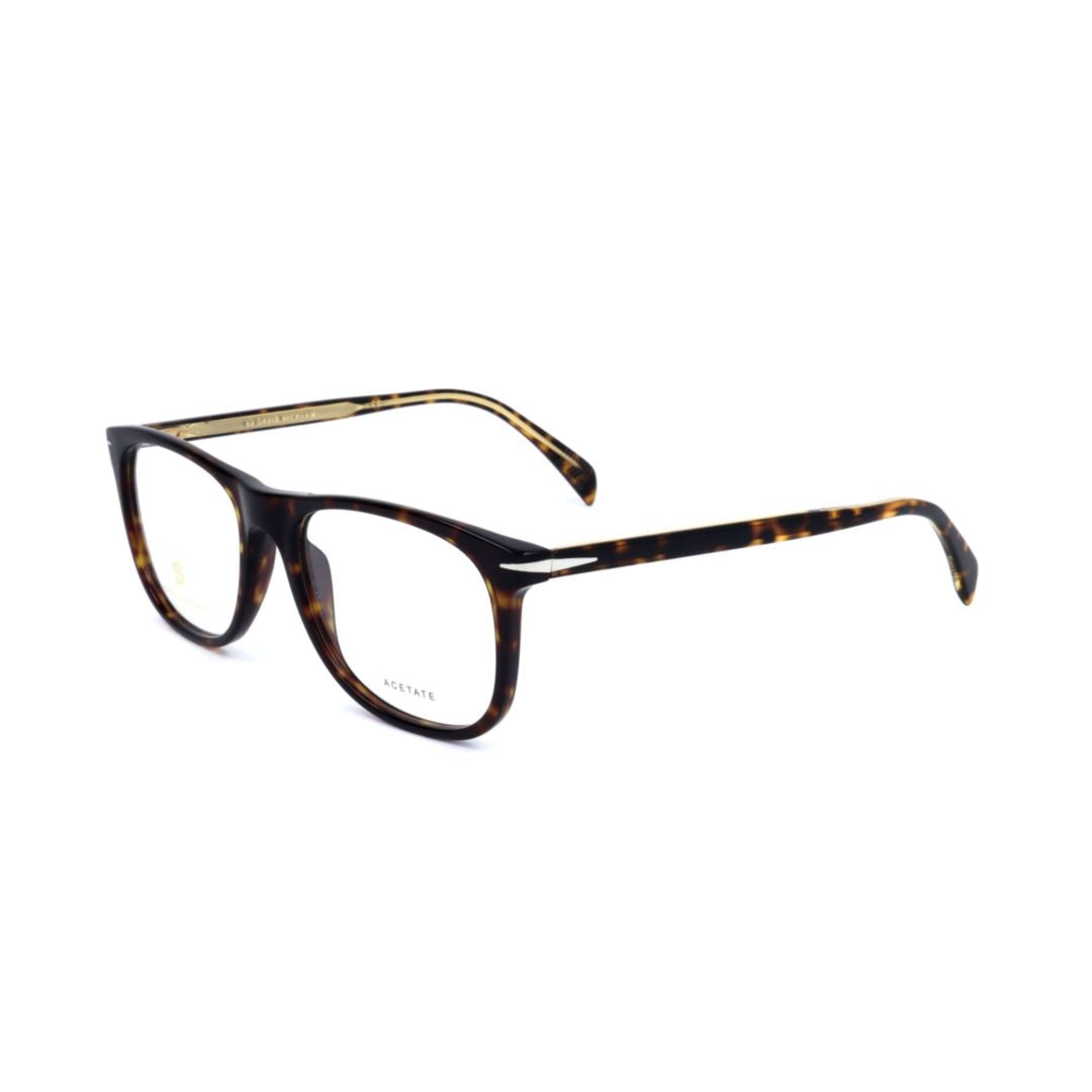 Db 1051 Classic Rectangular Tortoiseshell Frame Eyeglasses