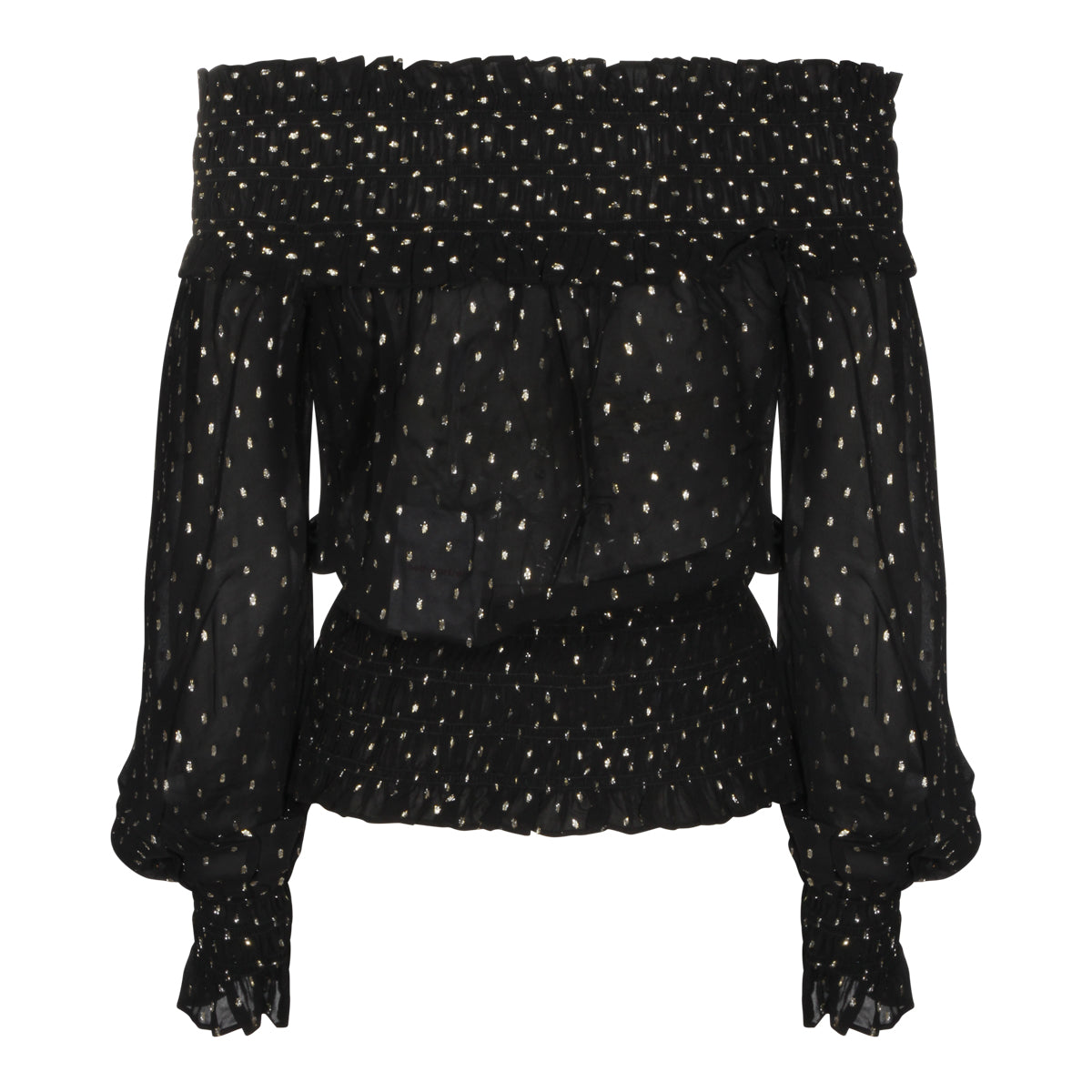 Black Viscose Top