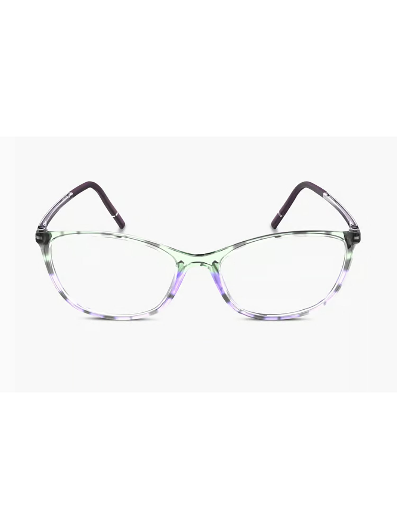 Sleek Gradient Optical Frames with Contrasting Temples