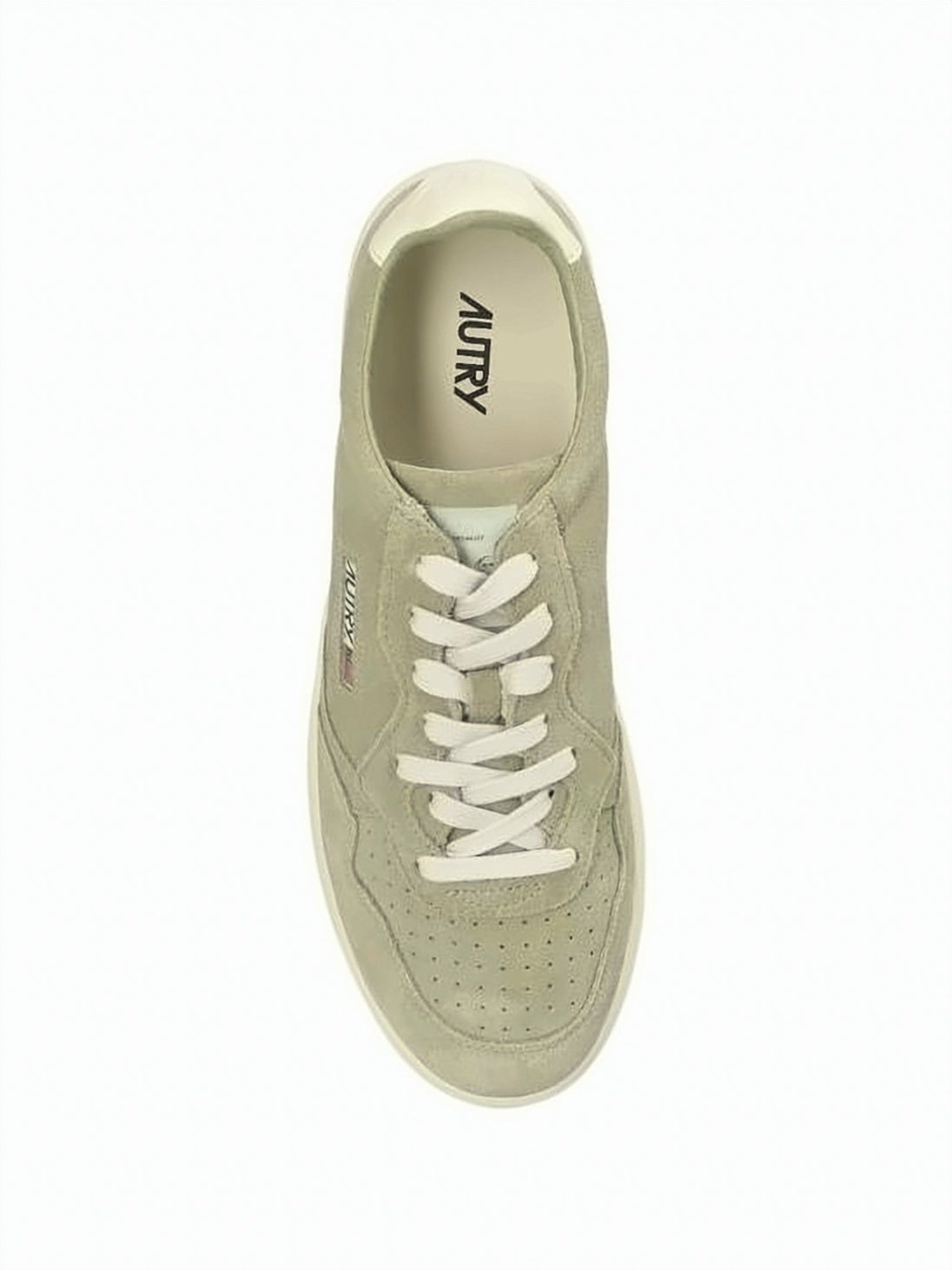 Suede Upper Low-Top Sneakers