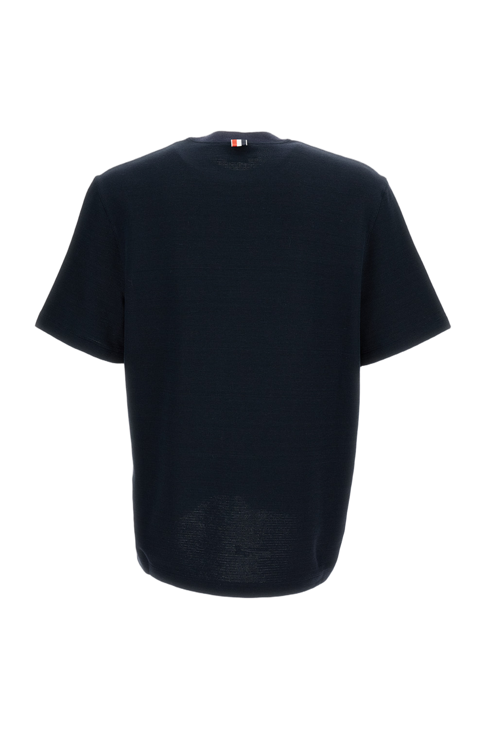 Crew Neck T-Shirt with Embroidered Pocket