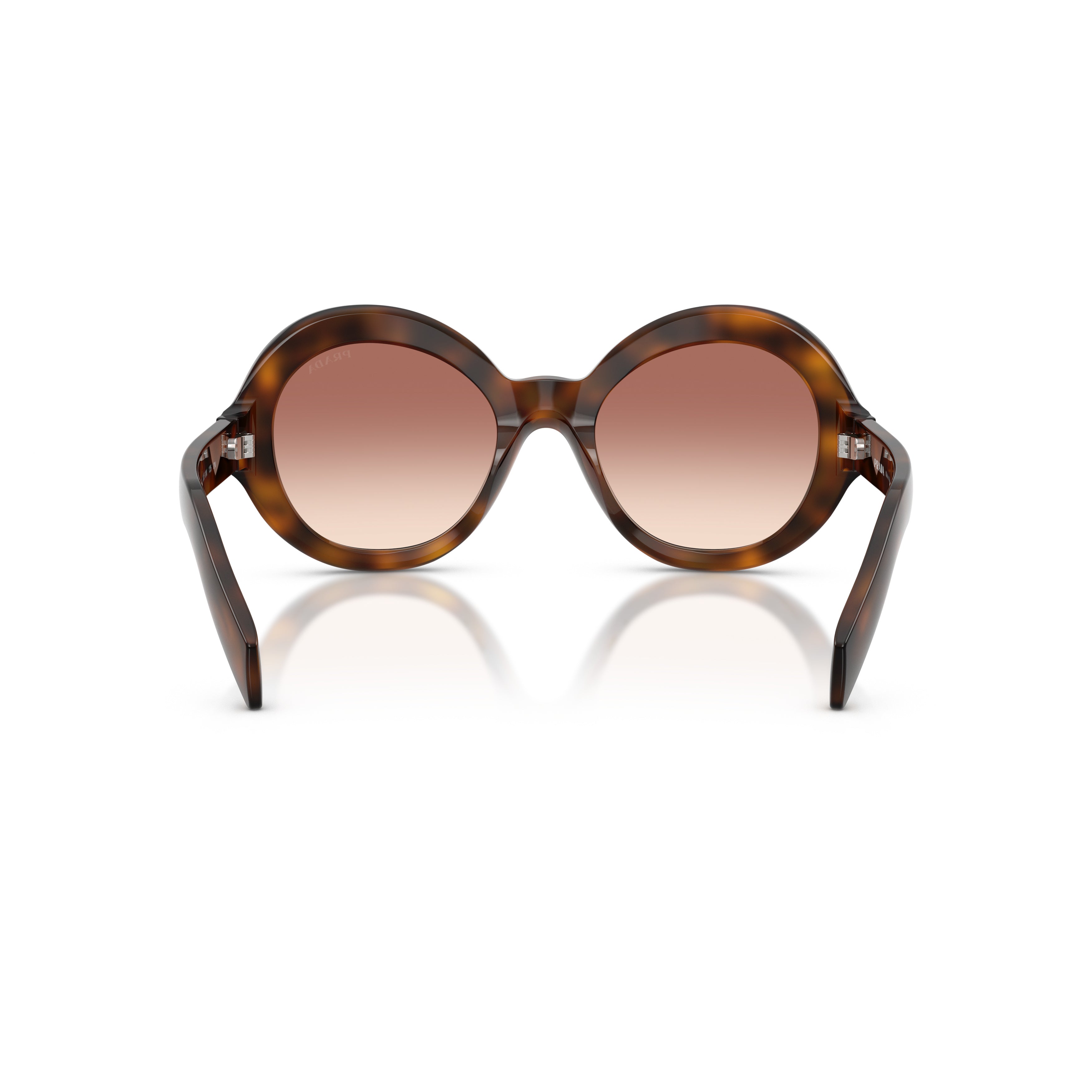 0pr D08su Large Round Tortoiseshell Sunglasses