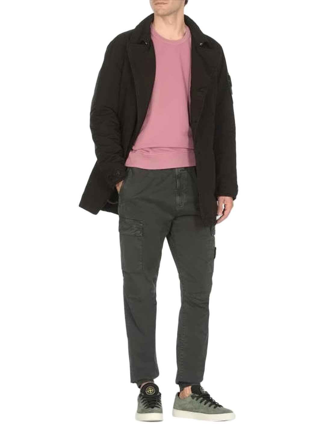 Structured Button-Up Casual Jacket