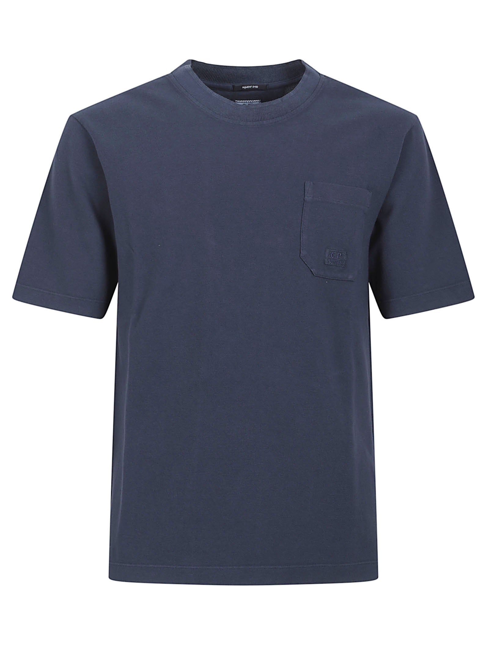 Crew Neck Short-Sleeve T-Shirt with Minimalist Design
