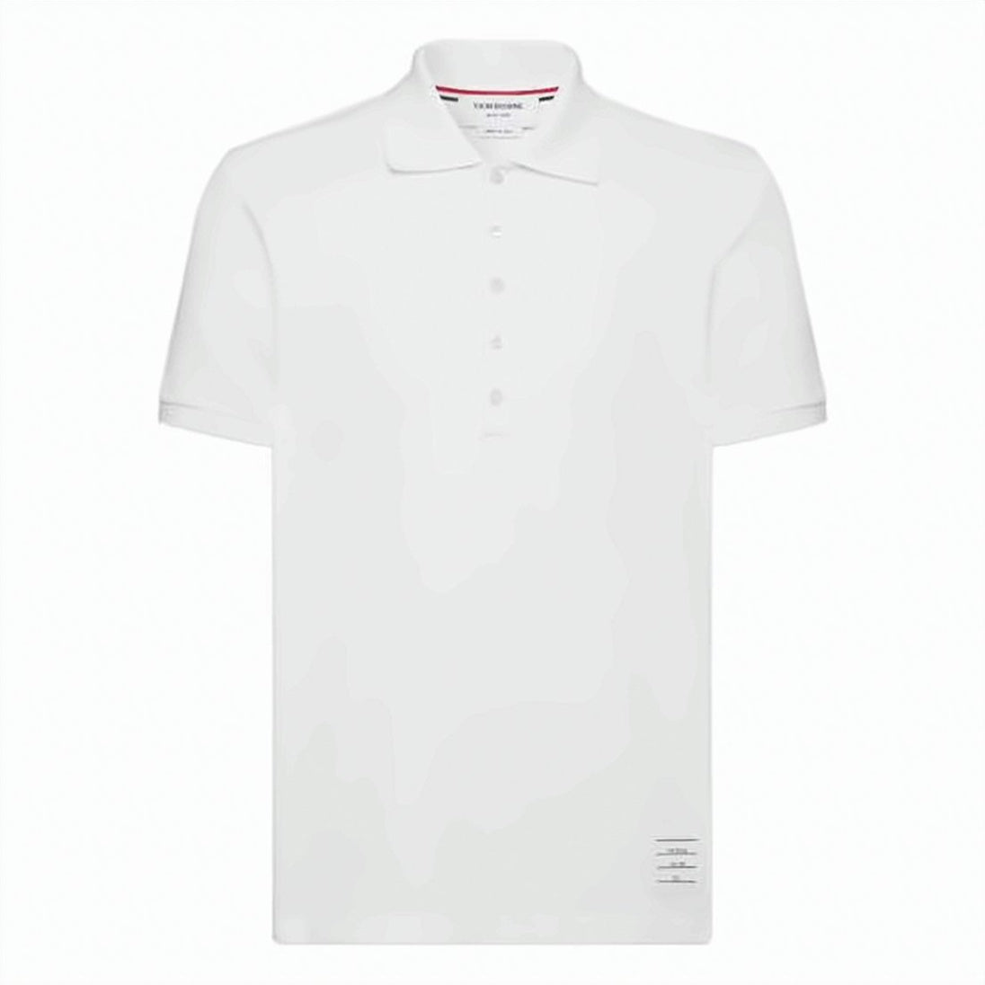 Piqué Cotton Short-Sleeve Polo Shirt