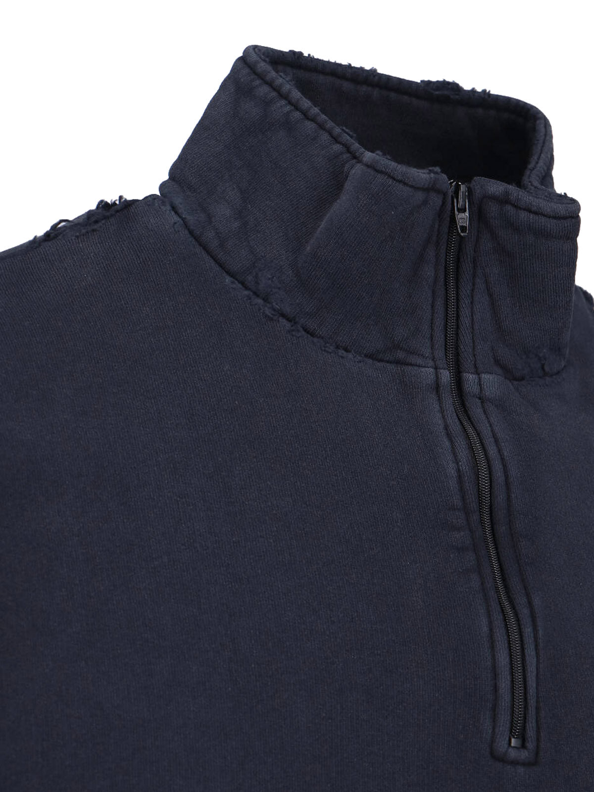 "Masking Tape" Zip Hoodie – Black
