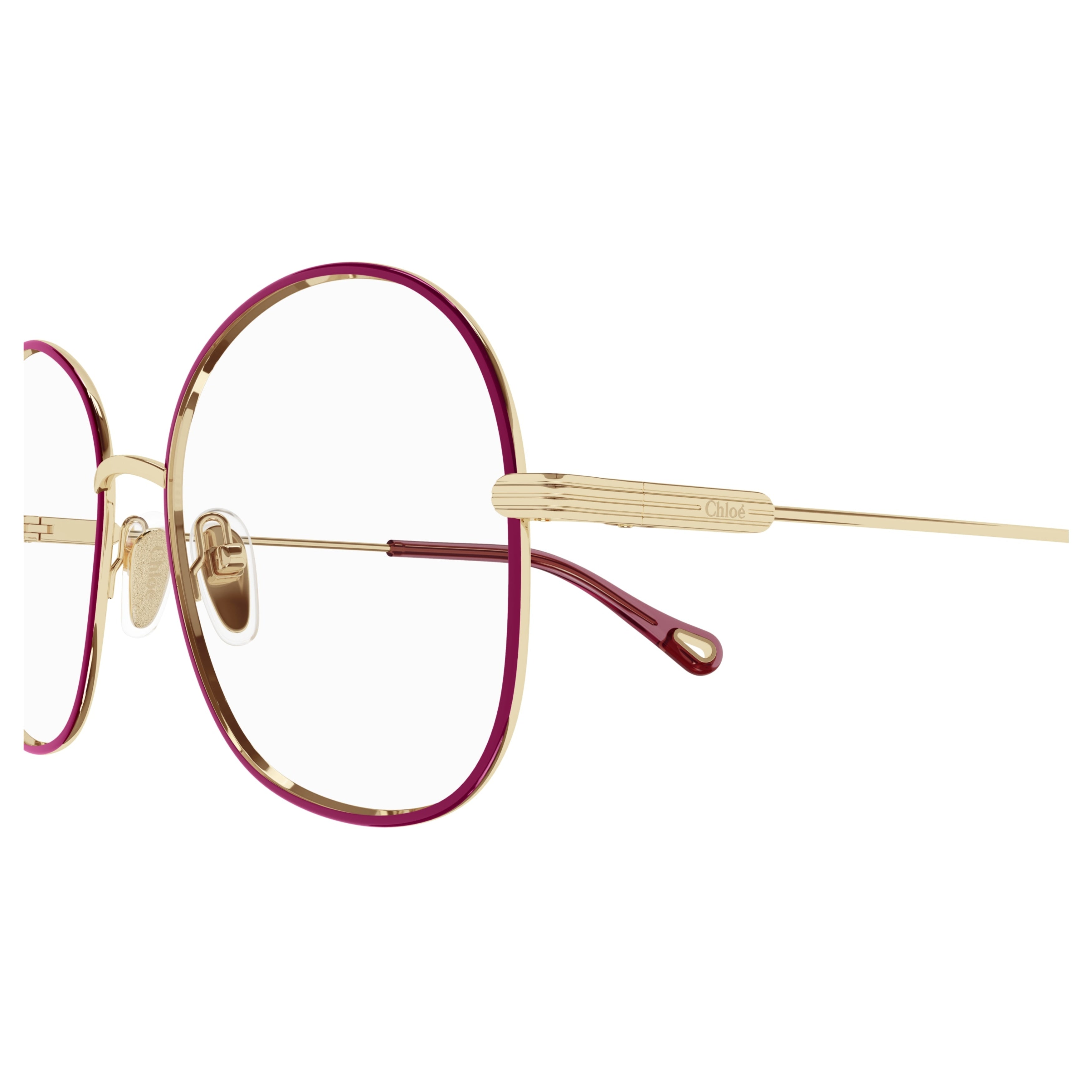 Ch0138o Rounded Square Metal Eyeglasses