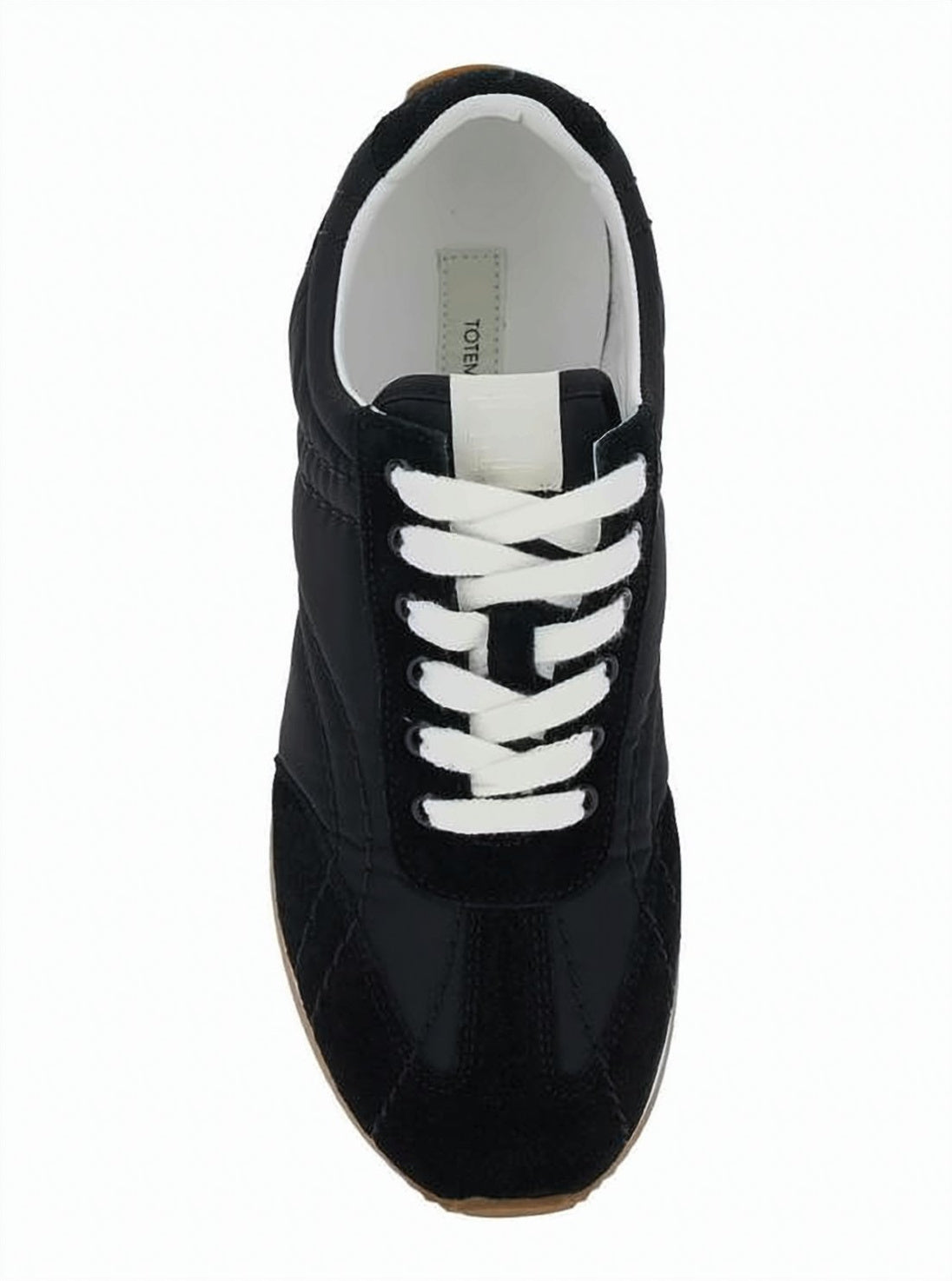 Suede and Recycled Polyamide Sneakers