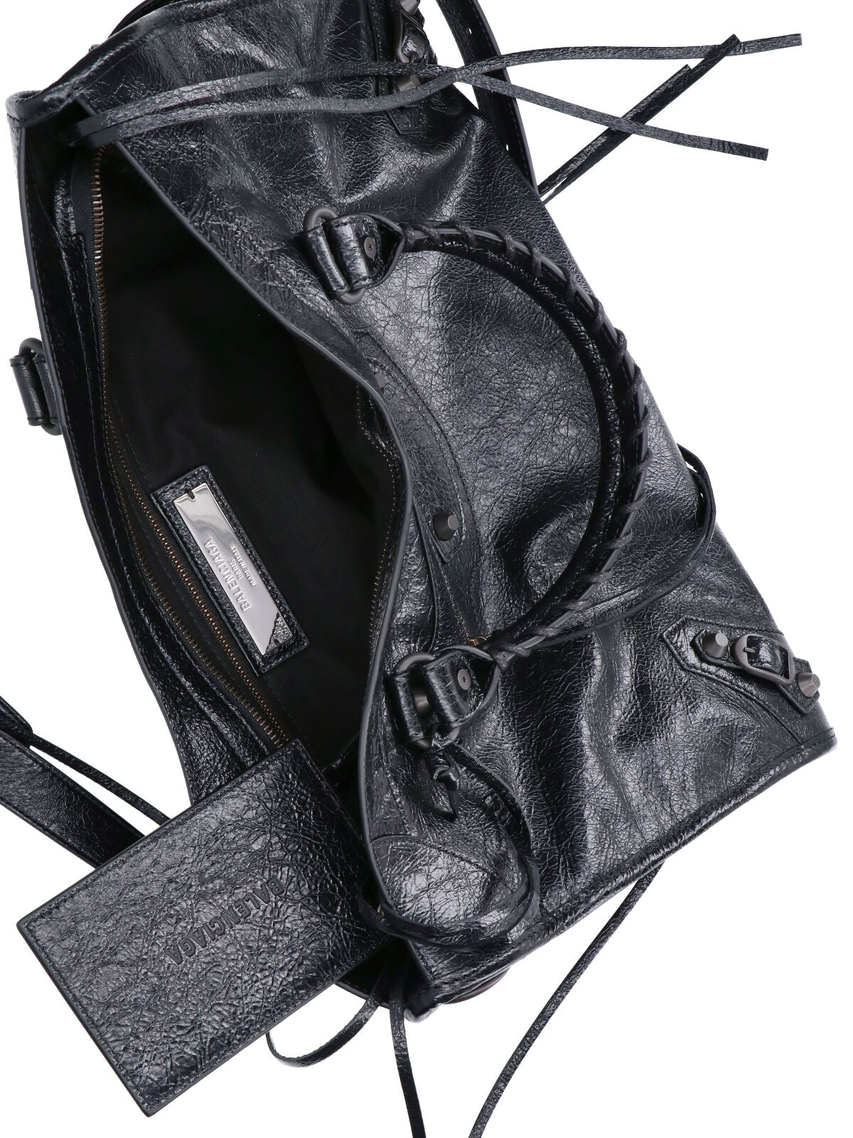 Black Medium Le City Lamb Bag